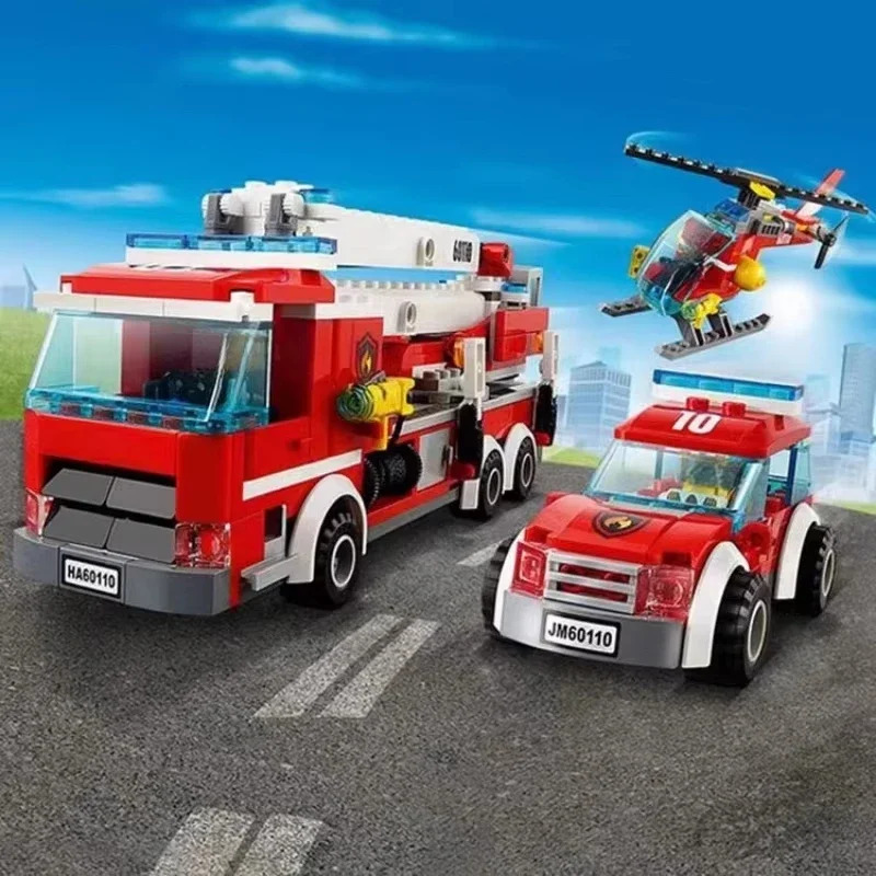 Ville pompier hélicoptère cami - Lego Set City avis et prix