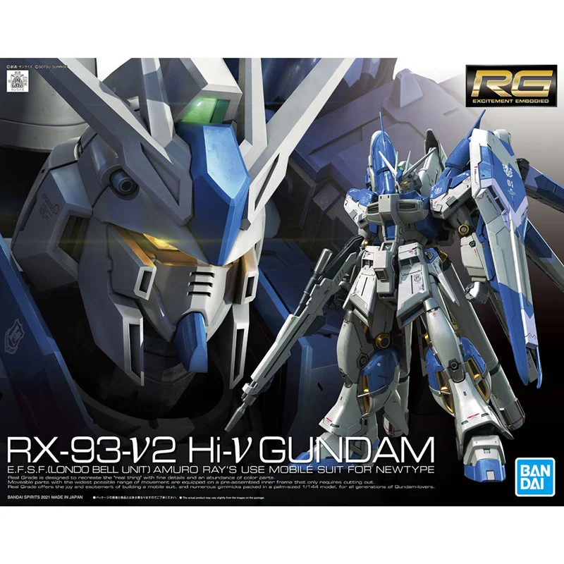 Modèle d'anime GUNDAM original - Bandai Model Gundam Rg avis et prix