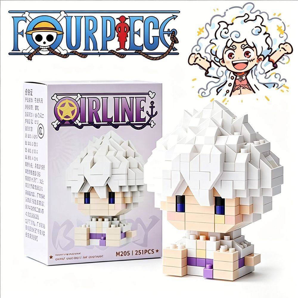 One PIECE Sun God Nika Luffy M - Building Block Mini avis et prix