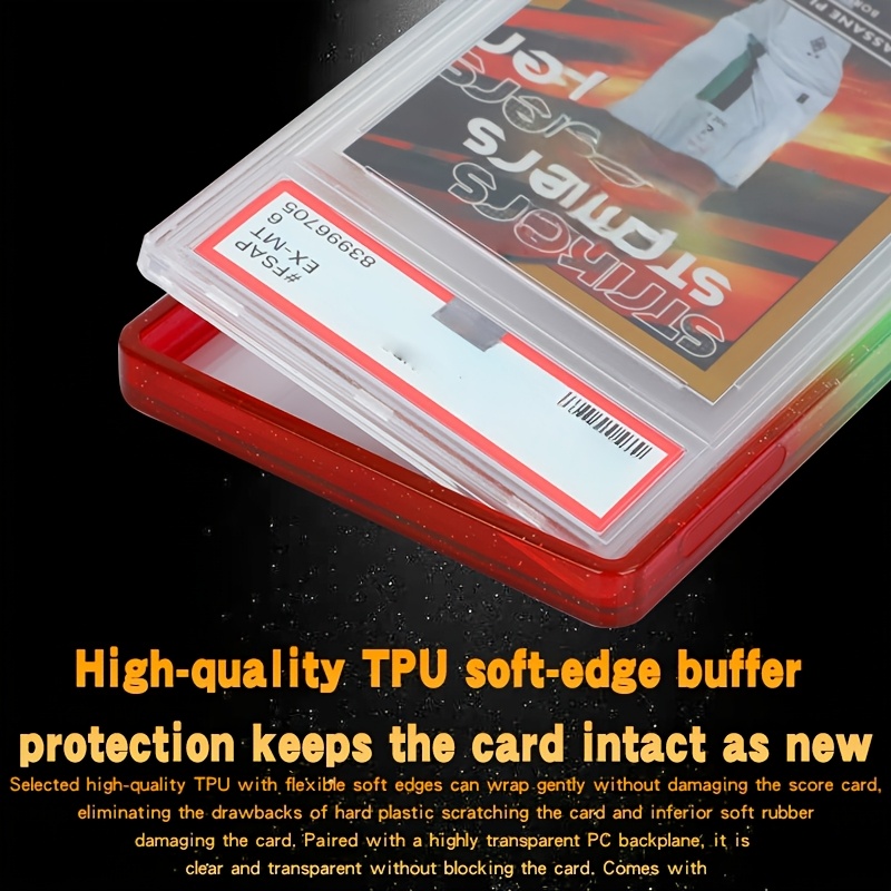 Étui de protection en TPU à pa - Graded Card Display avis et prix